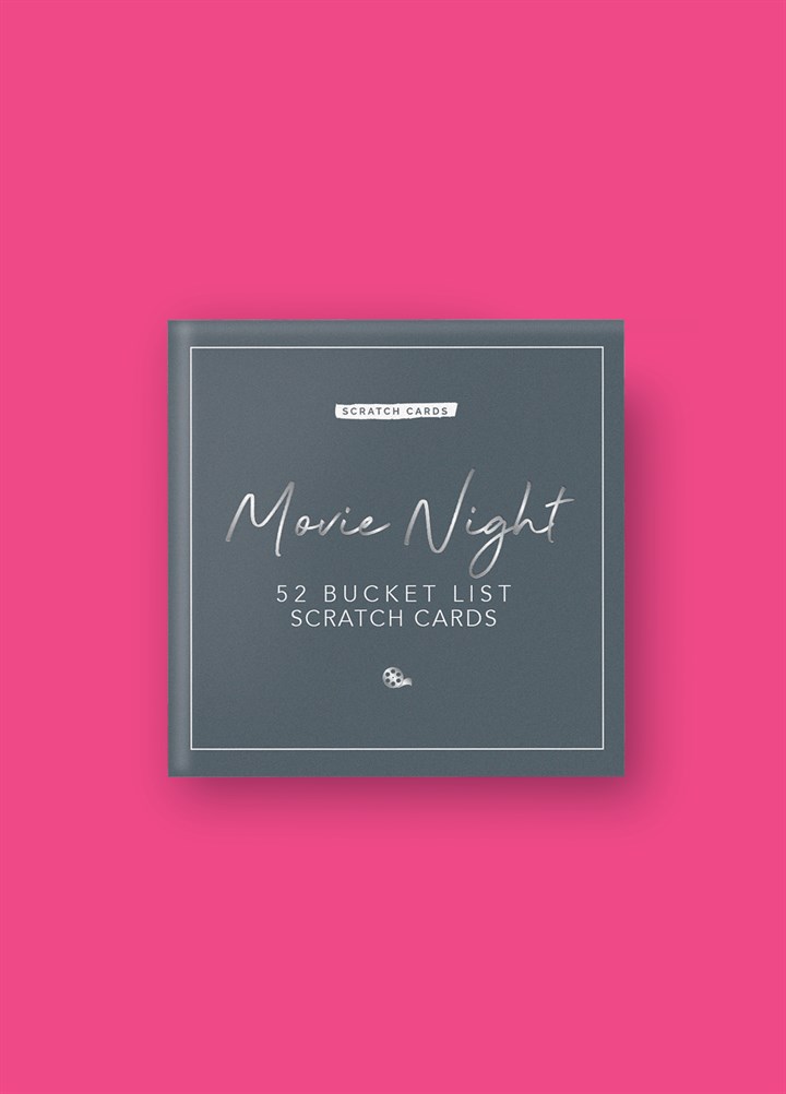 Movie Night - 52 Bucket List Scratch Cards